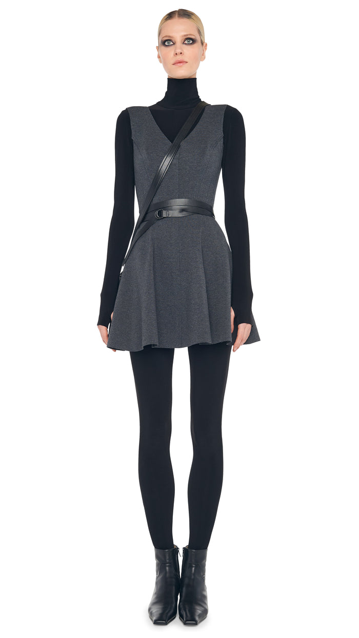 norma kamali GRACE MINI DRESS