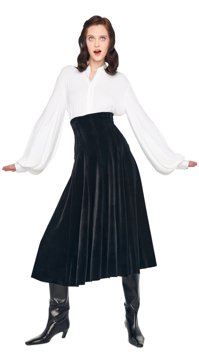 norma kamali GRACE SKIRT