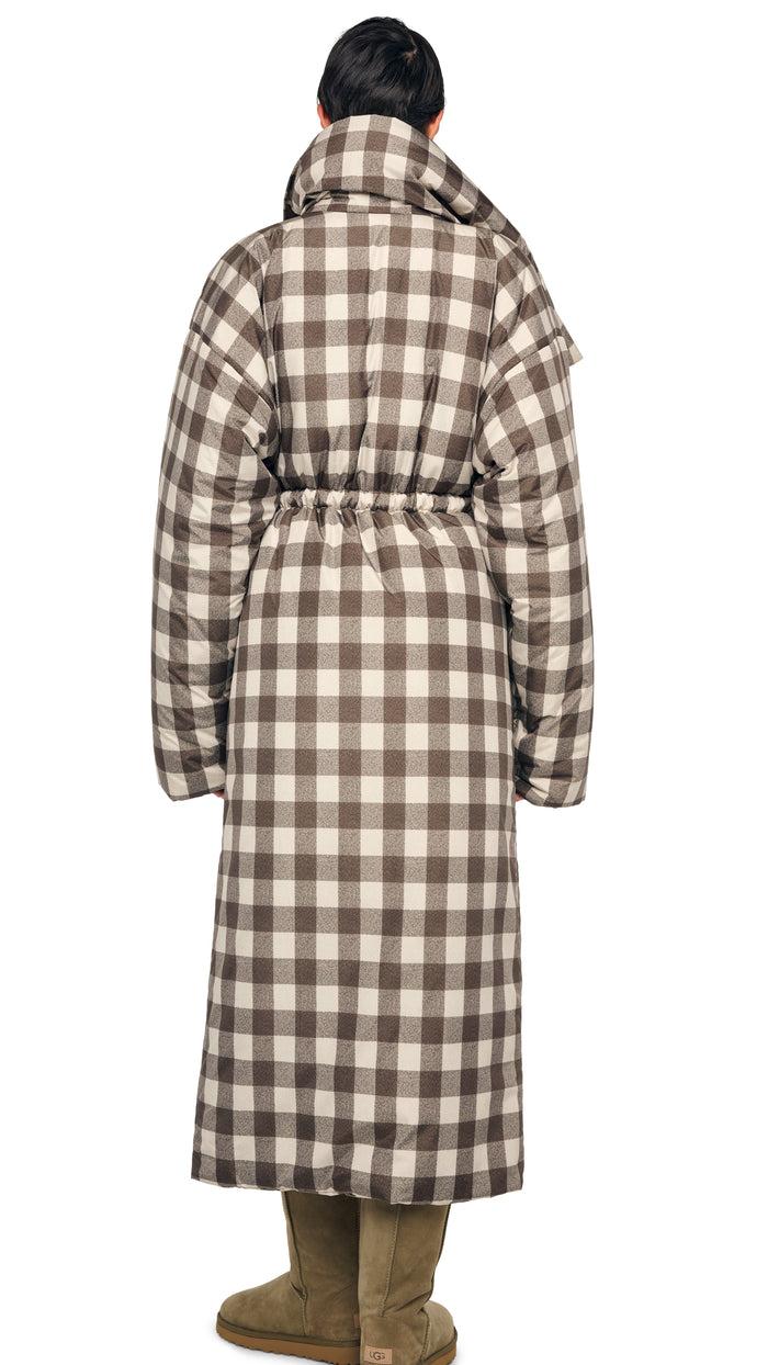 Norma Kamali HIGH COLLAR SLEEPING BAG COAT LONG