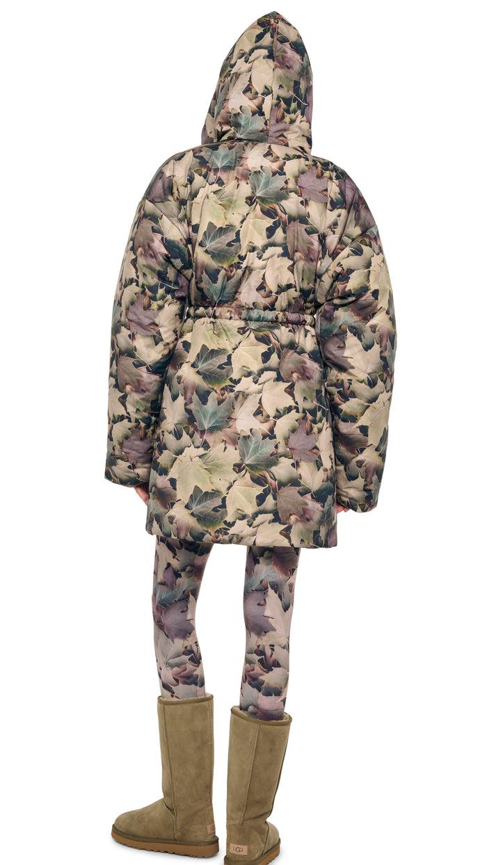 Norma Kamali HOODED SLEEPING BAG COAT TO KNEE