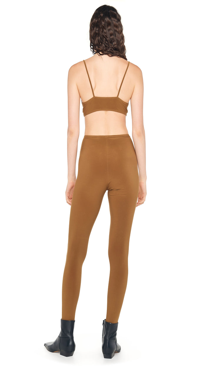 Norma Kamali LEGGING W/ FOOTIE W/O WAISTBAND