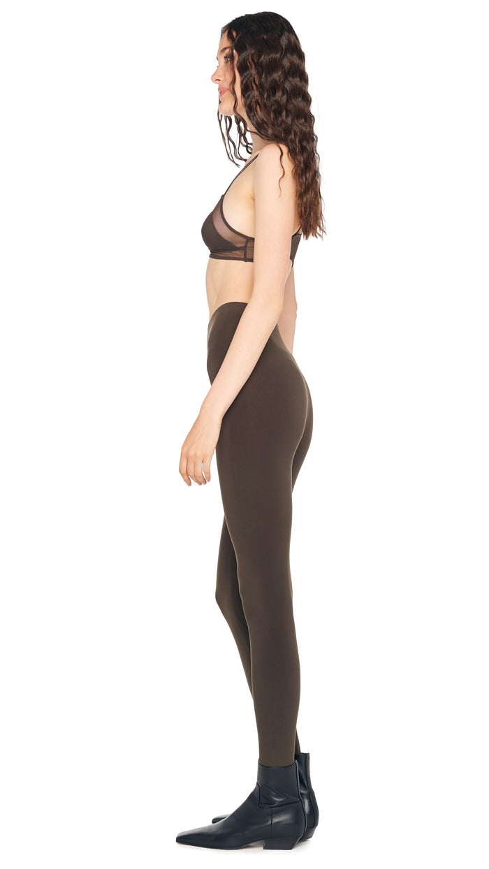 Norma Kamali LEGGING W/ FOOTIE W/O WAISTBAND