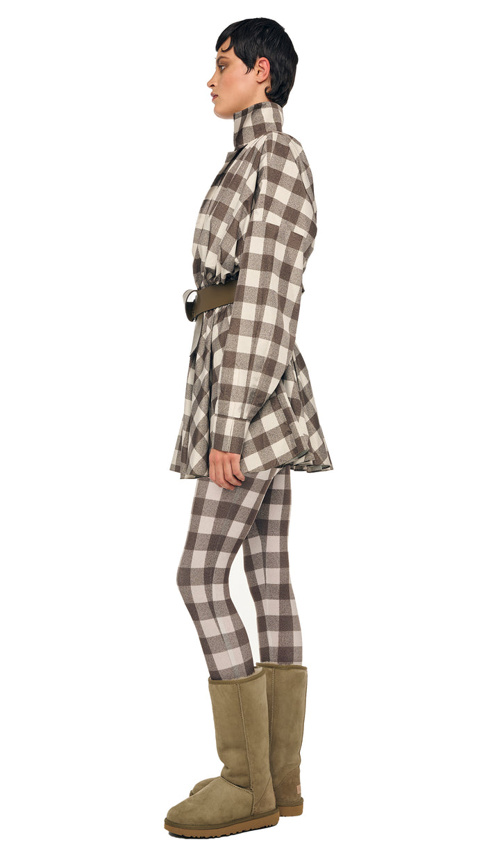 Norma Kamali LEGGING W/ FOOTIE W/O WAISTBAND