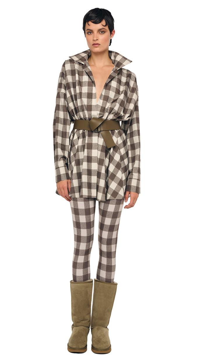 norma kamali LEGGING W/ FOOTIE W/O WAISTBAND