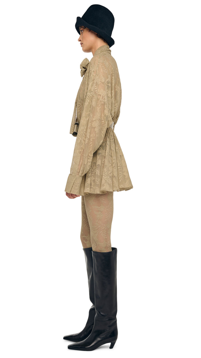 Norma Kamali LEGGING W/ FOOTIE W/O WAISTBAND