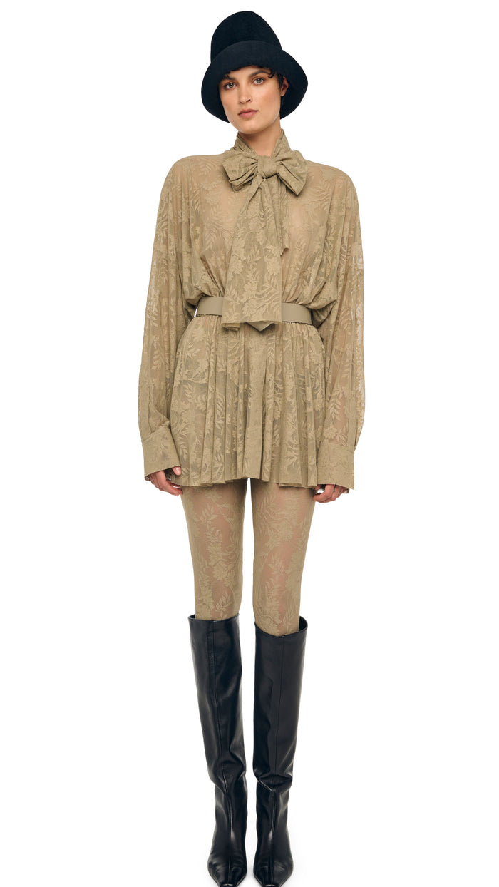 norma kamali LEGGING W/ FOOTIE W/O WAISTBAND