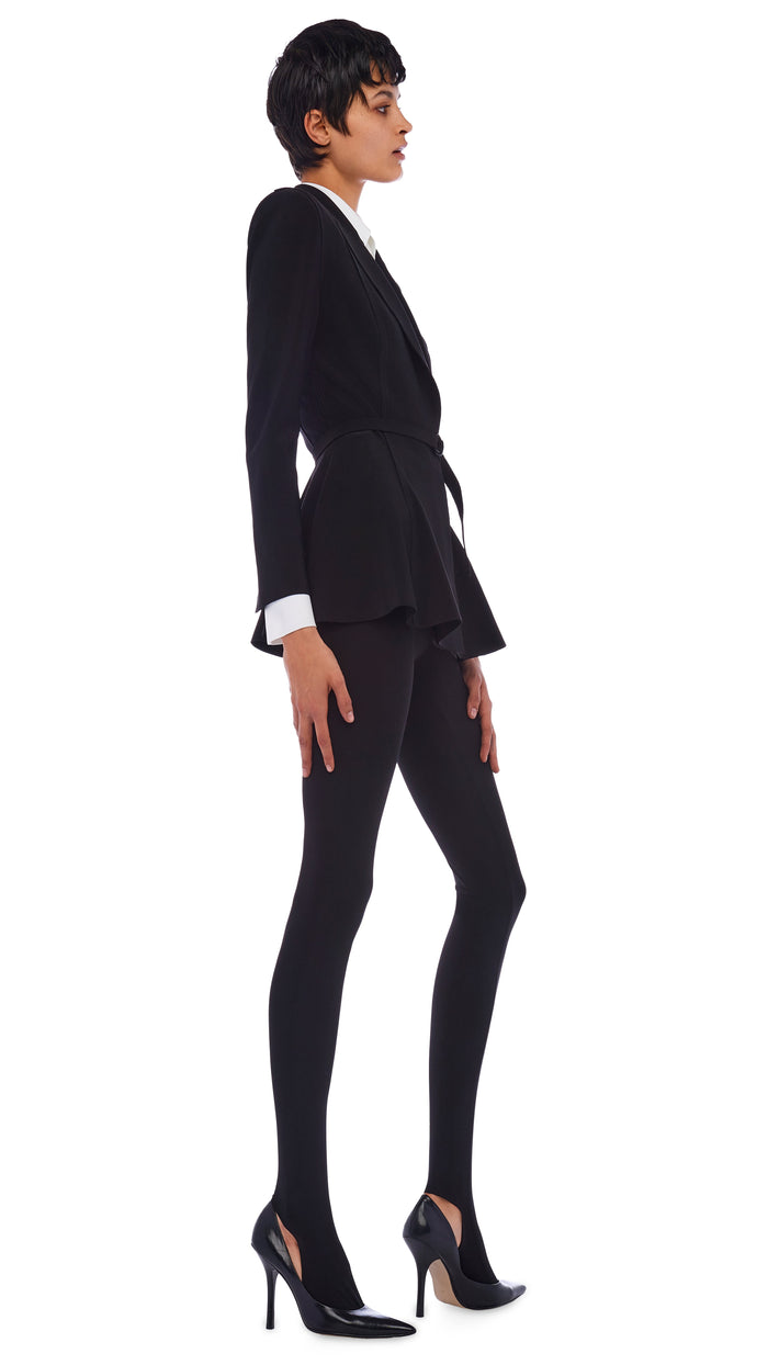 Norma Kamali LEGGING WITH FOOTIE W.O WAISTBAND