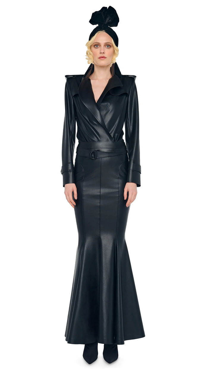 norma kamali LONG FISHTAIL SKIRT