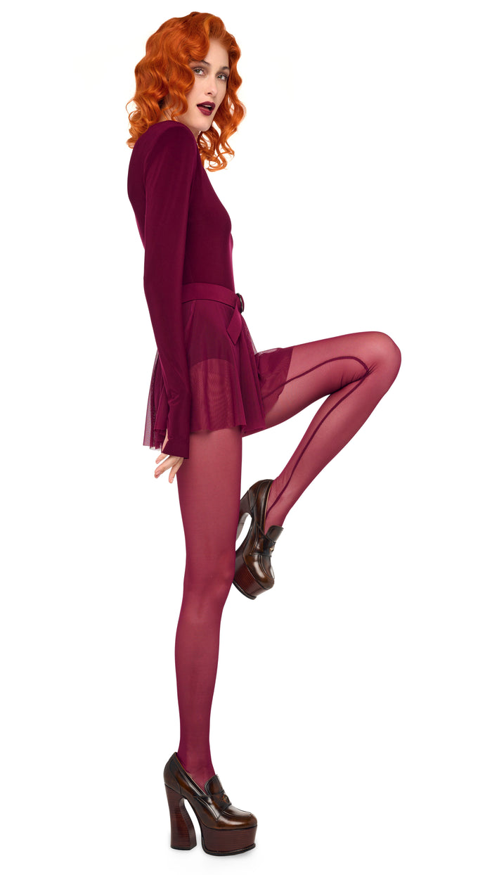 Norma Kamali LONG SLEEVE SHOULDER PAD PICKLEBALL