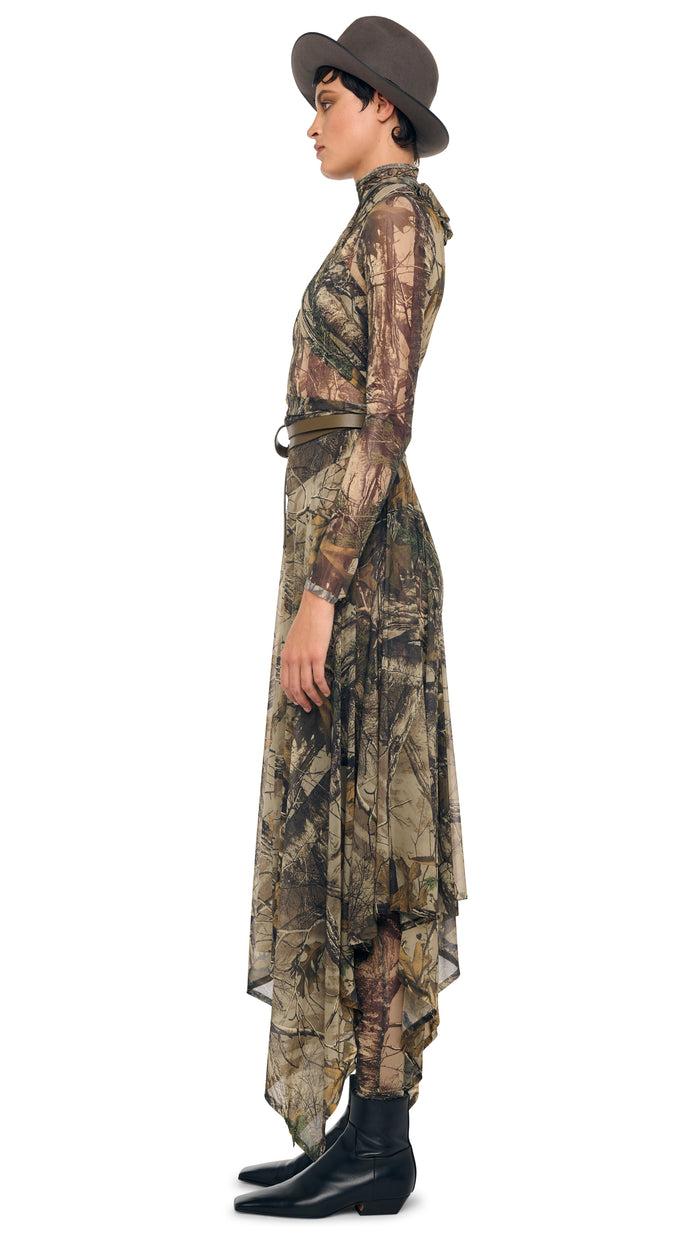 Norma Kamali LONG SLEEVE SLIM FIT TURTLE CATSUIT