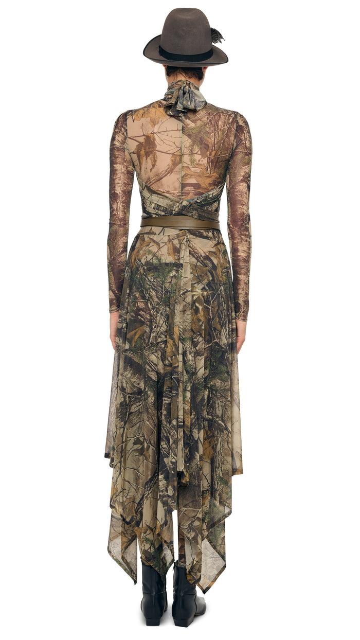 Norma Kamali LONG SLEEVE SLIM FIT TURTLE CATSUIT