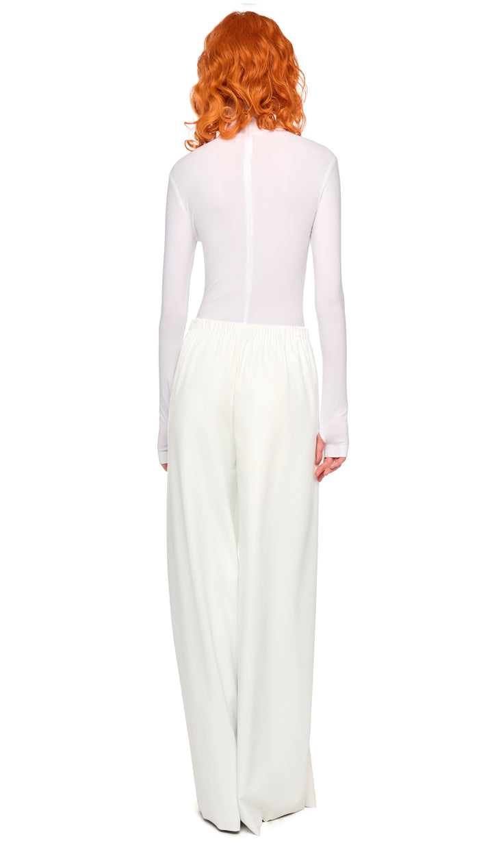 Norma Kamali LONG SLEEVE TURTLE BODYSUIT