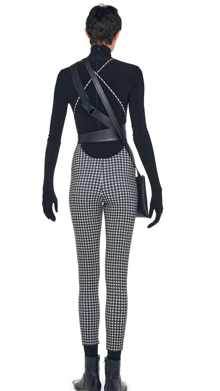 Norma Kamali LOW BACK FARA SLIP CATSUIT