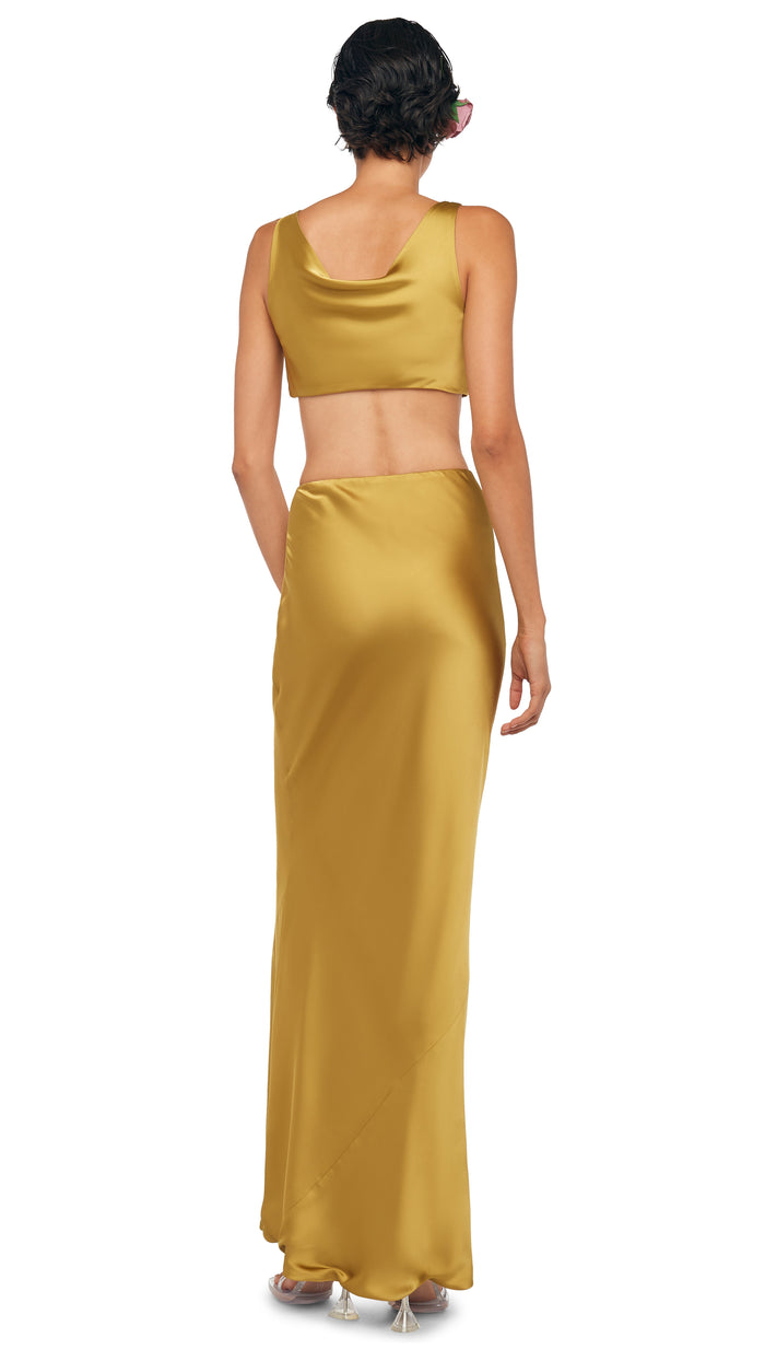 Norma Kamali MARIA CROPPED TOP