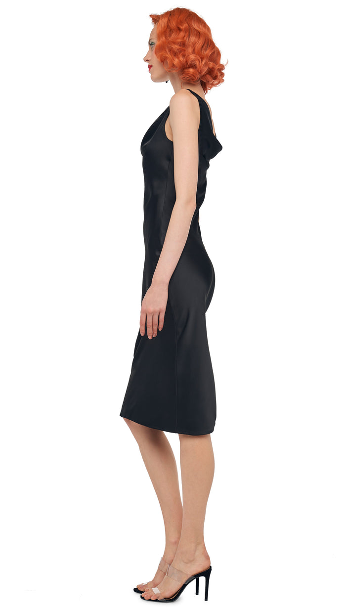 Norma Kamali MARIA DRESS BELOW KNEE