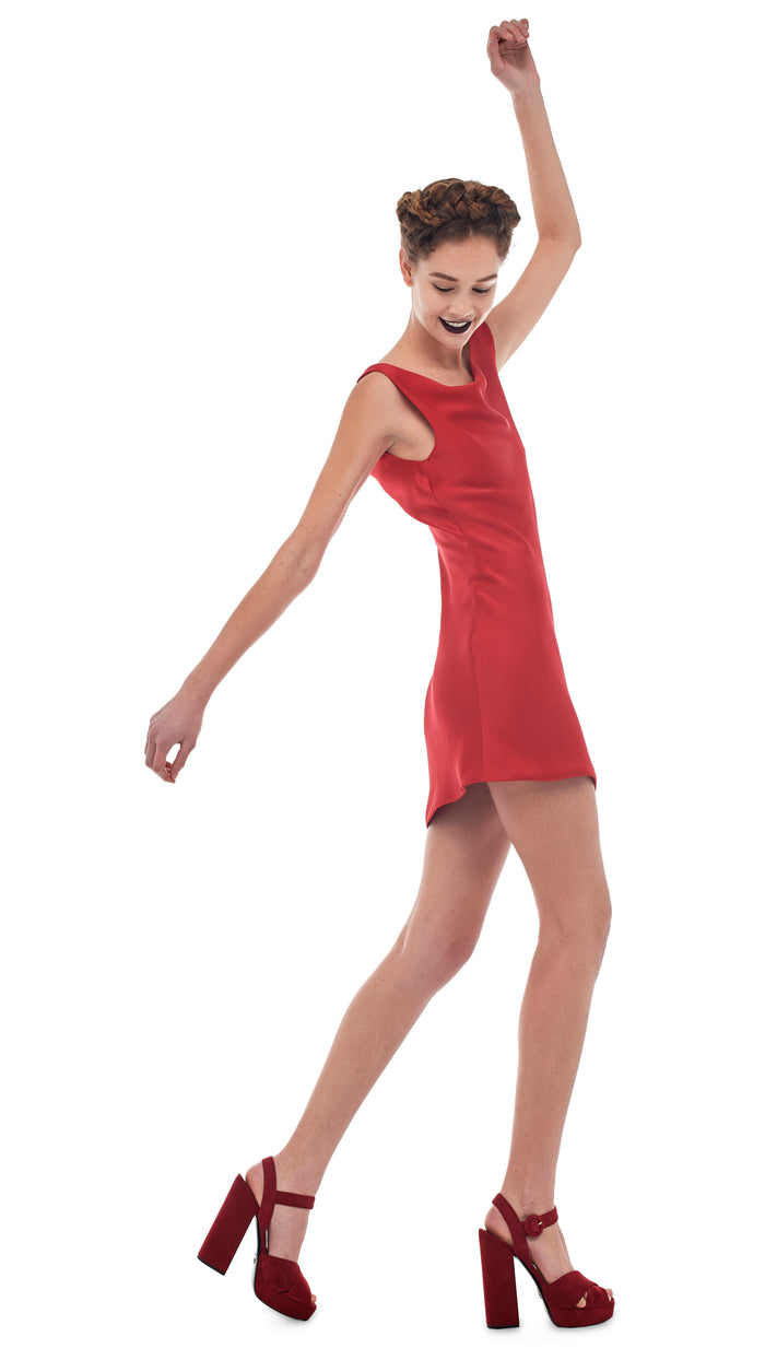 Norma Kamali MARIA MINI DRESS