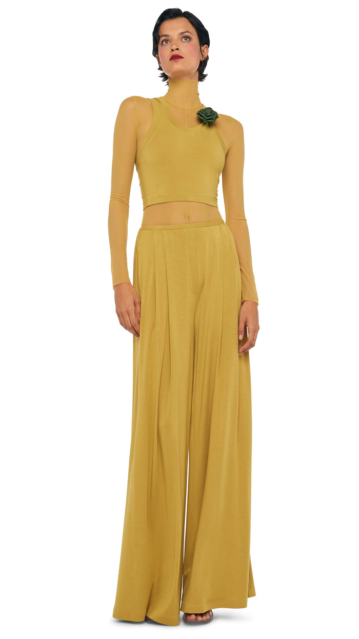 norma kamali MENS PLEAT PANT