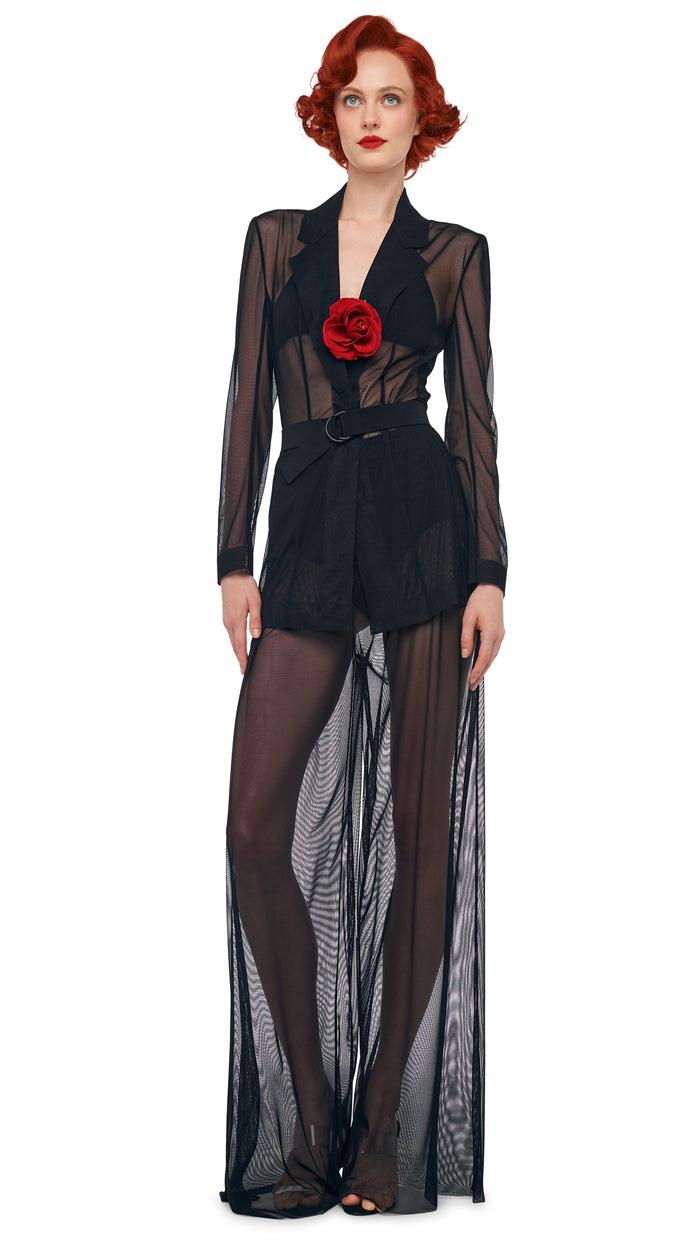 norma kamali MENS PLEAT PANT