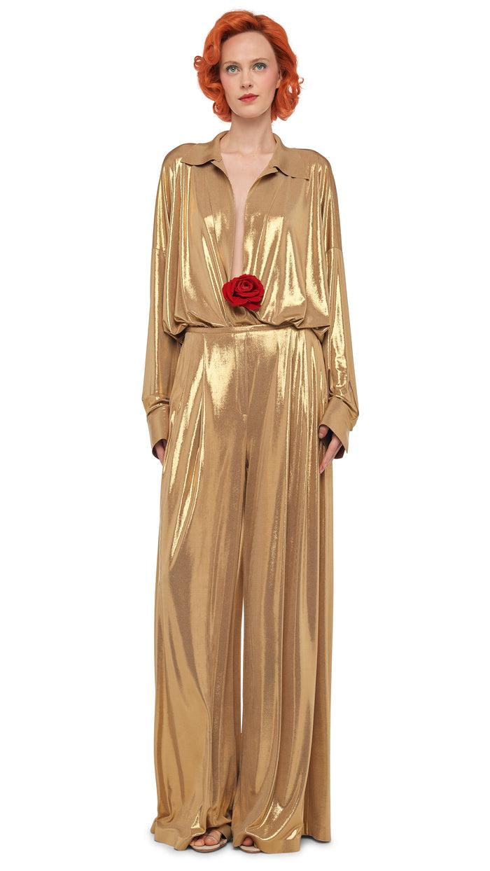 norma kamali MENS PLEAT PANT