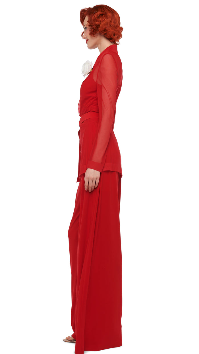 Norma Kamali MENS PLEAT PANT