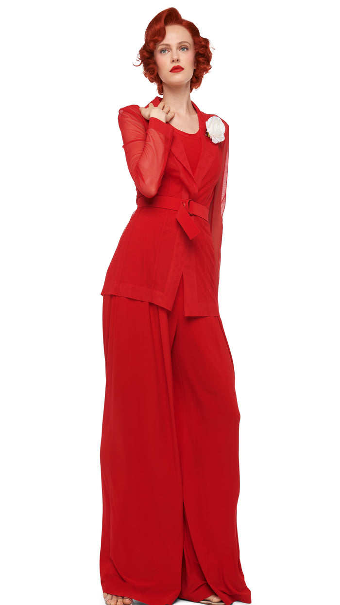 Norma Kamali MENS PLEAT PANT