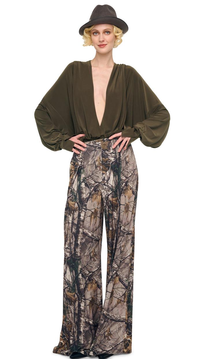 Norma Kamali MENS PLEAT PANT