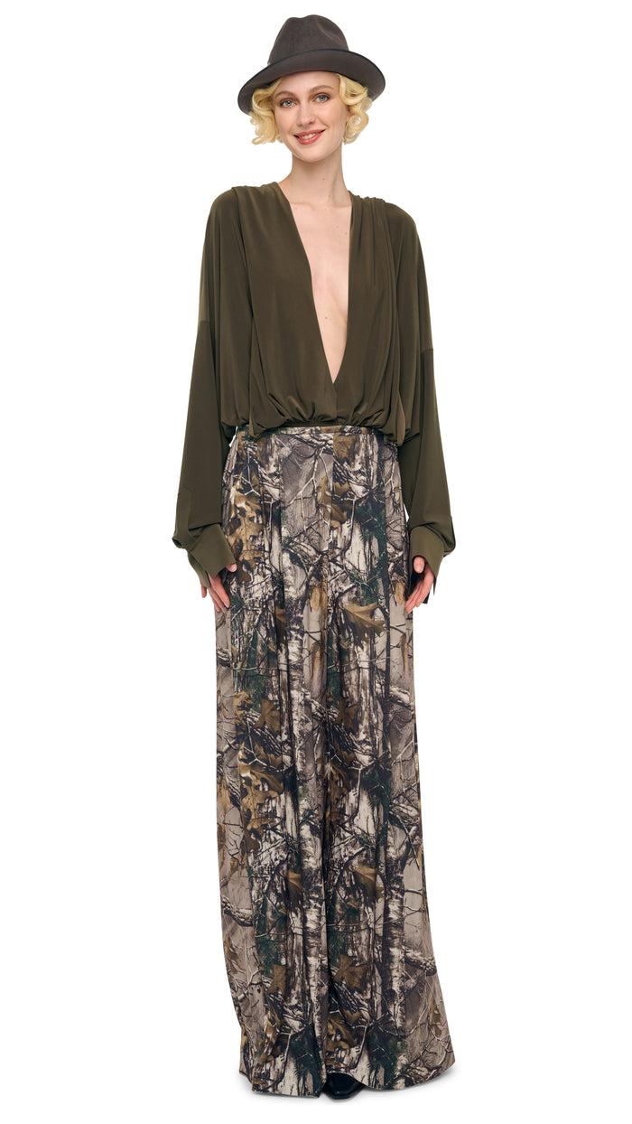 norma kamali MENS PLEAT PANT