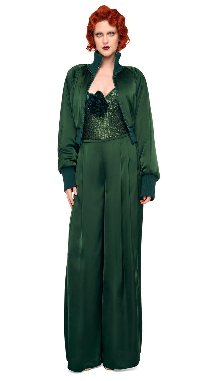 norma kamali MENS PLEAT PANT