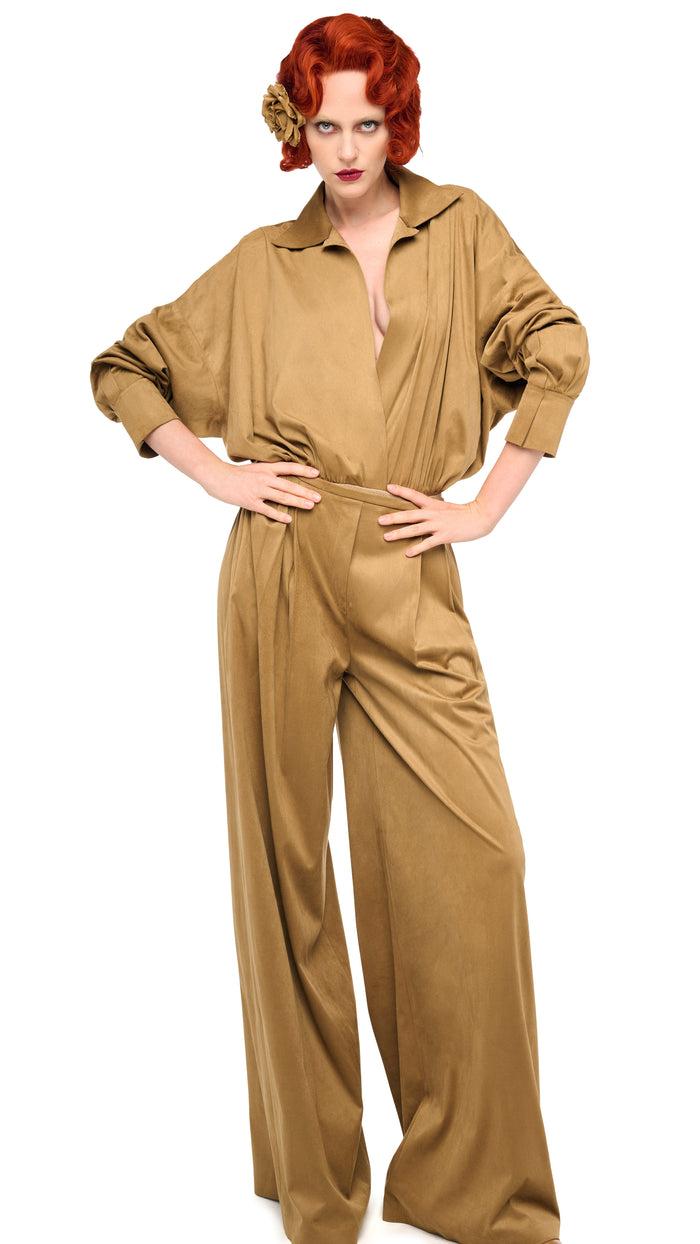 Norma Kamali MENS PLEAT PANT