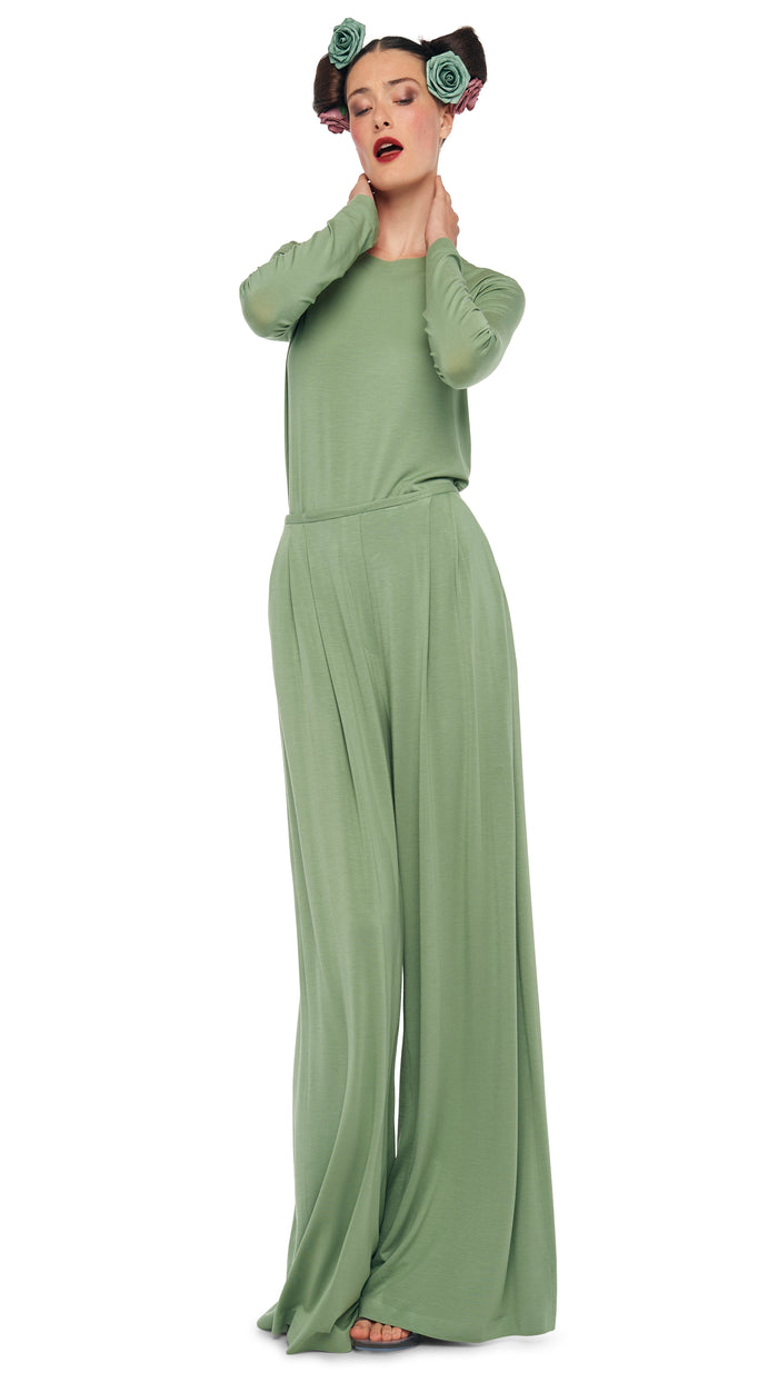 norma kamali MENS PLEAT PANT