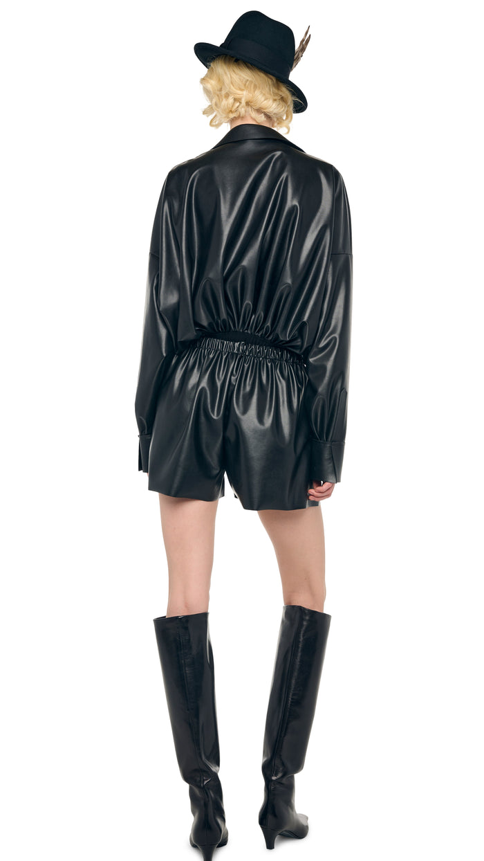 Norma Kamali MENS PLEAT SHORT