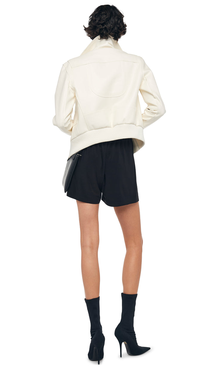 Norma Kamali MINI MOTO JACKET