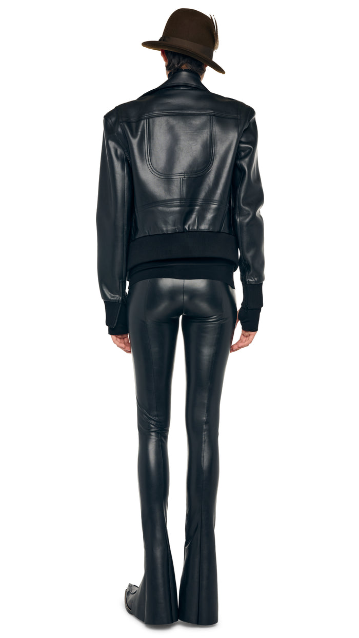 Norma Kamali MINI MOTO JACKET