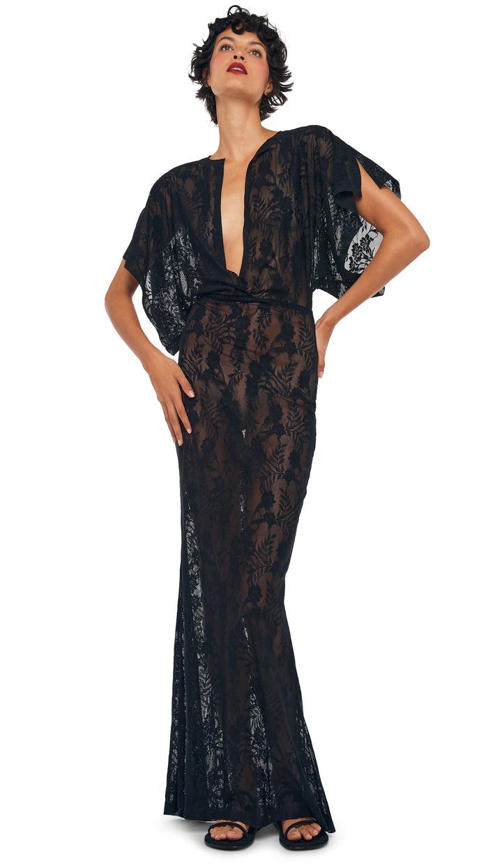 norma kamali OBIE GOWN