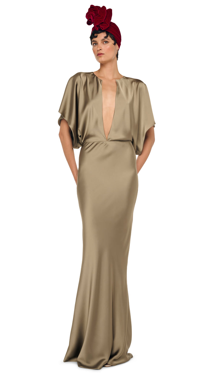 norma kamali OBIE GOWN