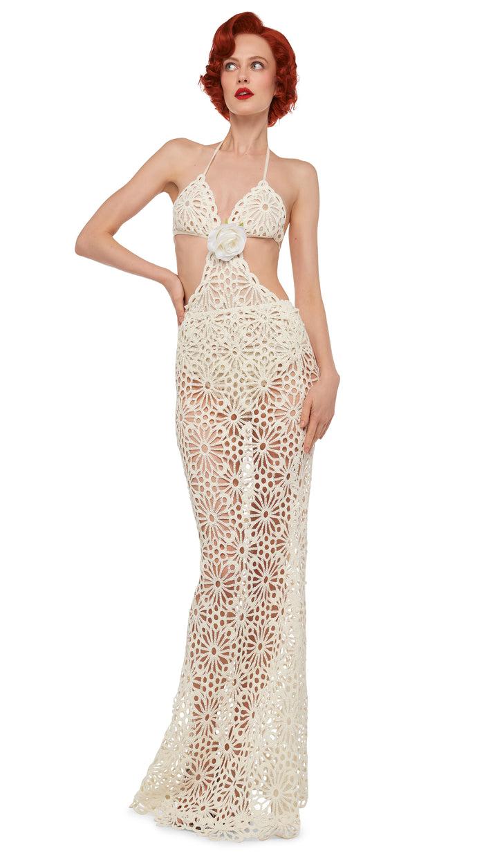 Norma Kamali OBIE LONG SKIRT