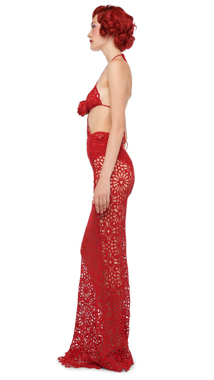 Norma Kamali OBIE LONG SKIRT