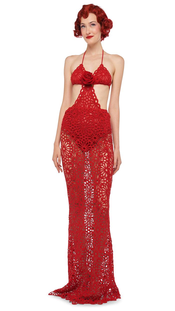 norma kamali OBIE LONG SKIRT