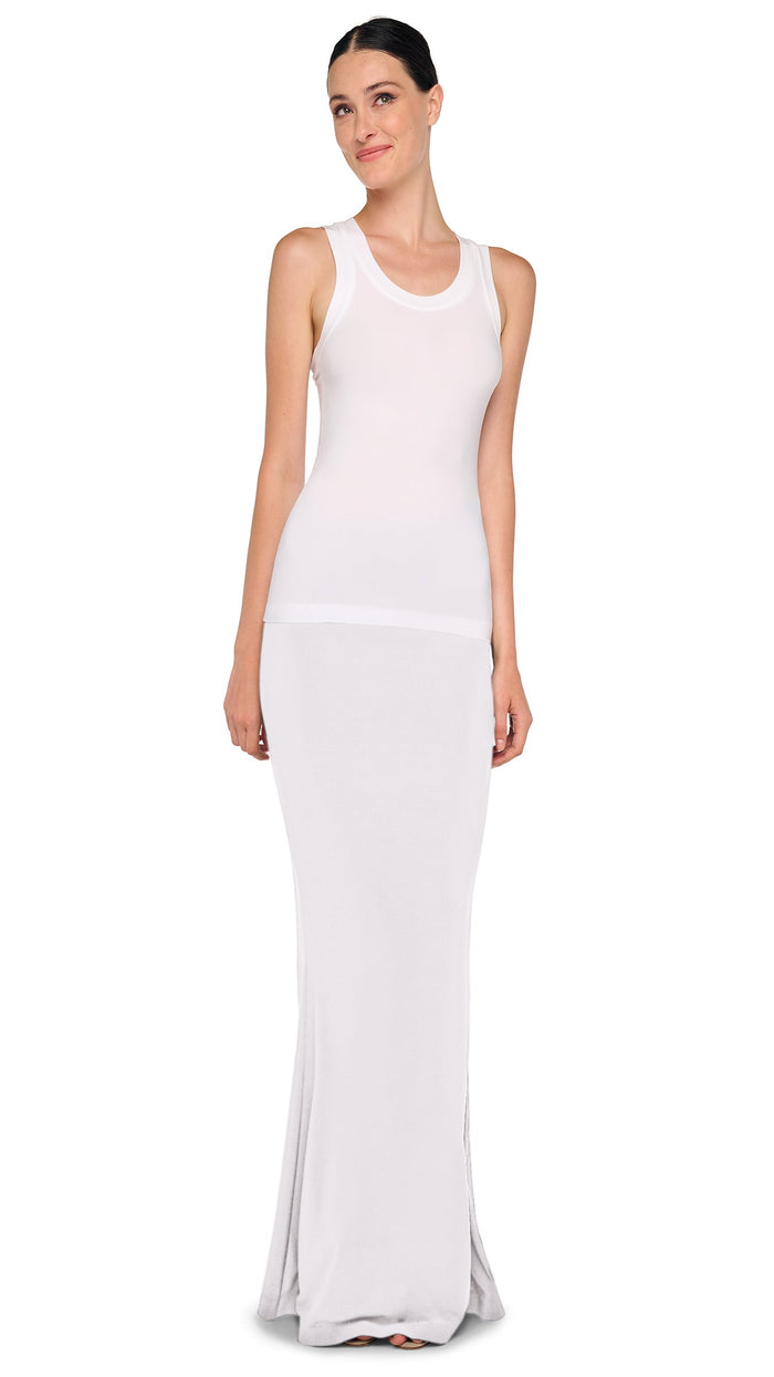 norma kamali OBIE LONG SKIRT