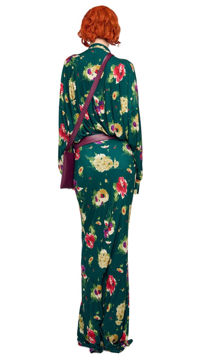 Norma Kamali OBIE LONG SKIRT