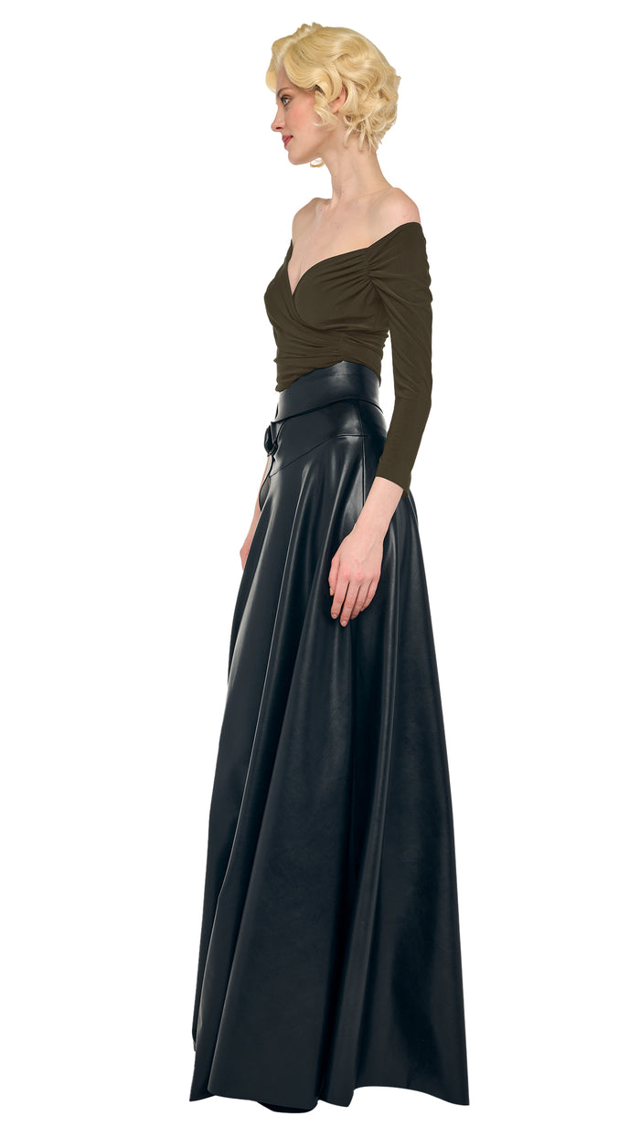 Norma Kamali OFF SHOULDER SWEETHEART BODYSUIT