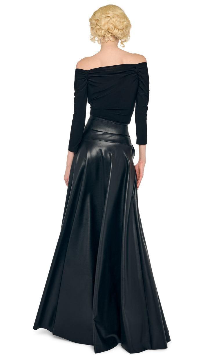 Norma Kamali OFF SHOULDER SWEETHEART BODYSUIT