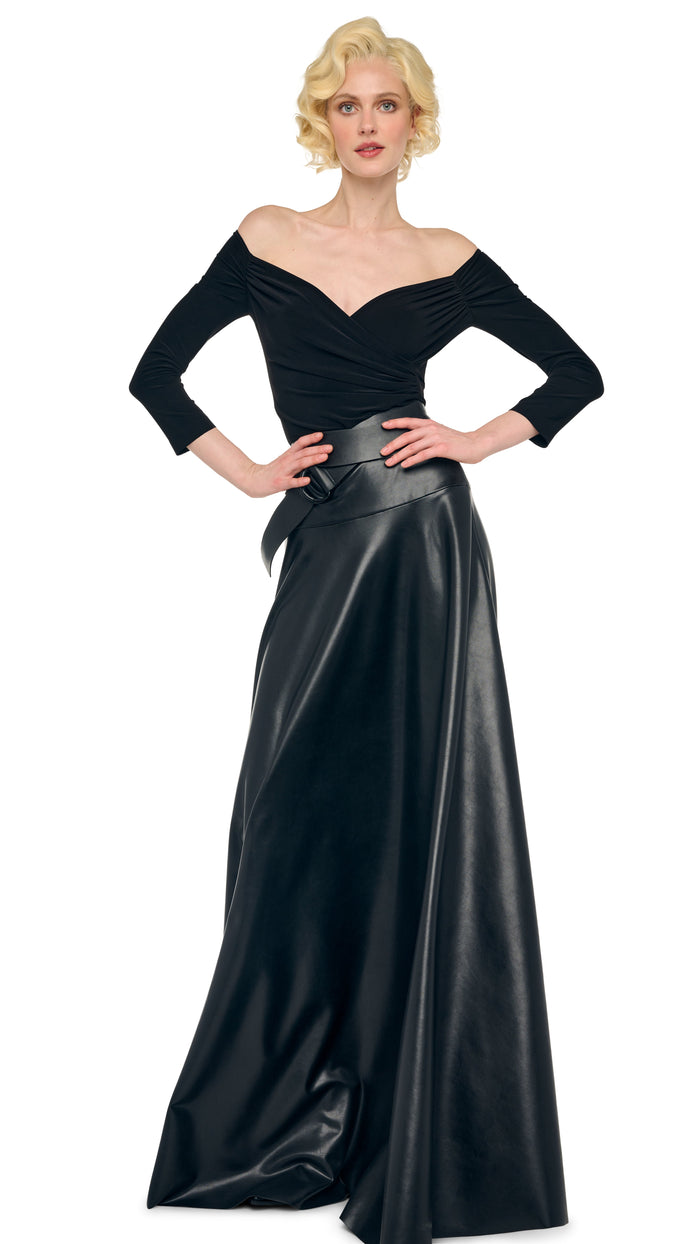 Norma Kamali OFF SHOULDER SWEETHEART BODYSUIT