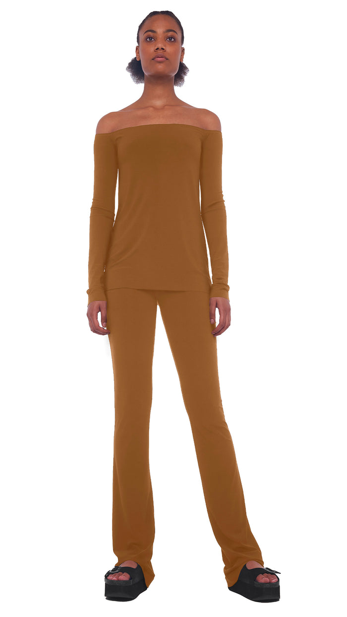 norma kamali OFF SHOULDER TOP