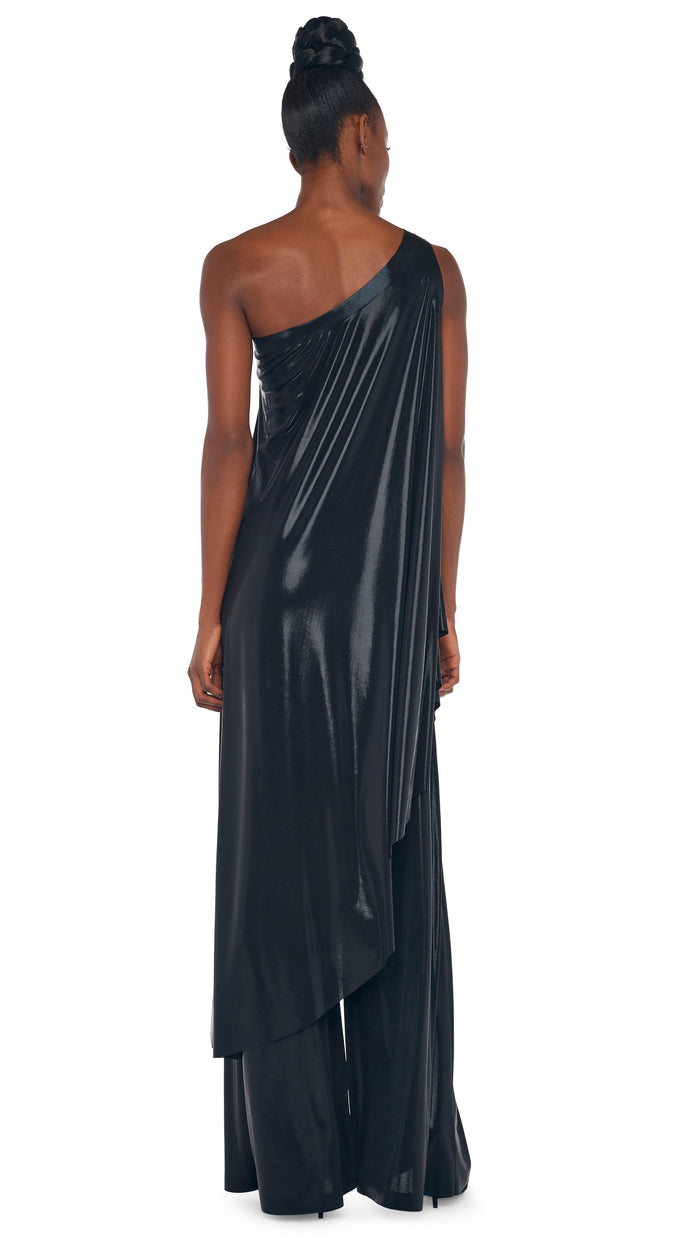 Norma Kamali ONE SHOULDER DIAGONAL TUNIC