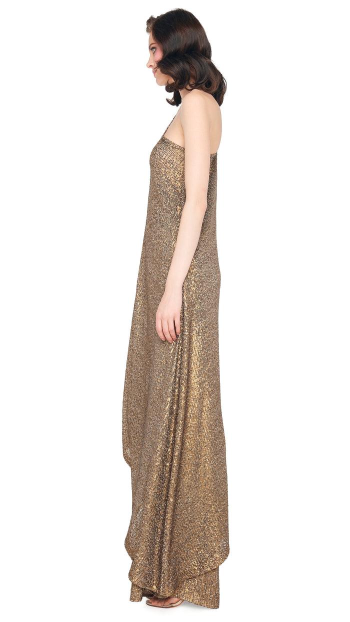 Norma Kamali ONE SHOULDER DIAGONAL TUNIC