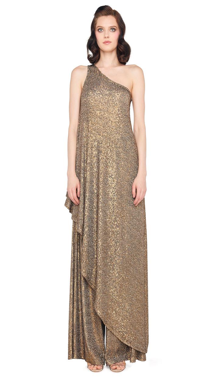 norma kamali ONE SHOULDER DIAGONAL TUNIC