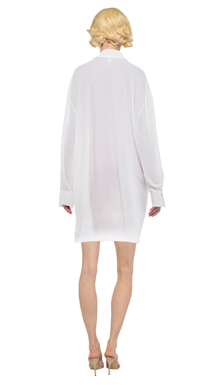 Norma Kamali OS BF NK SHIRT DRESS