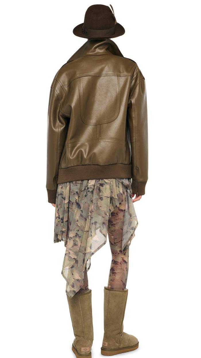 Norma Kamali OS MENS CLASSIC ZIP FRONT JACKET