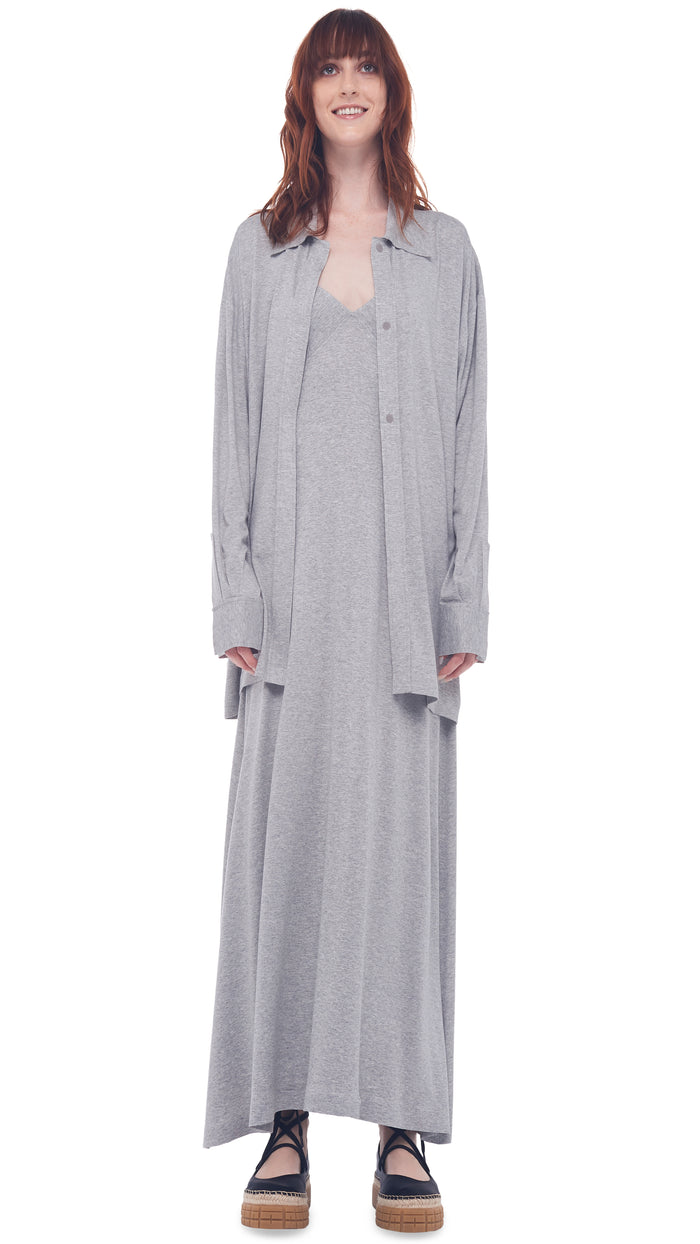 norma kamali OVERSIZE BF NK SHIRT